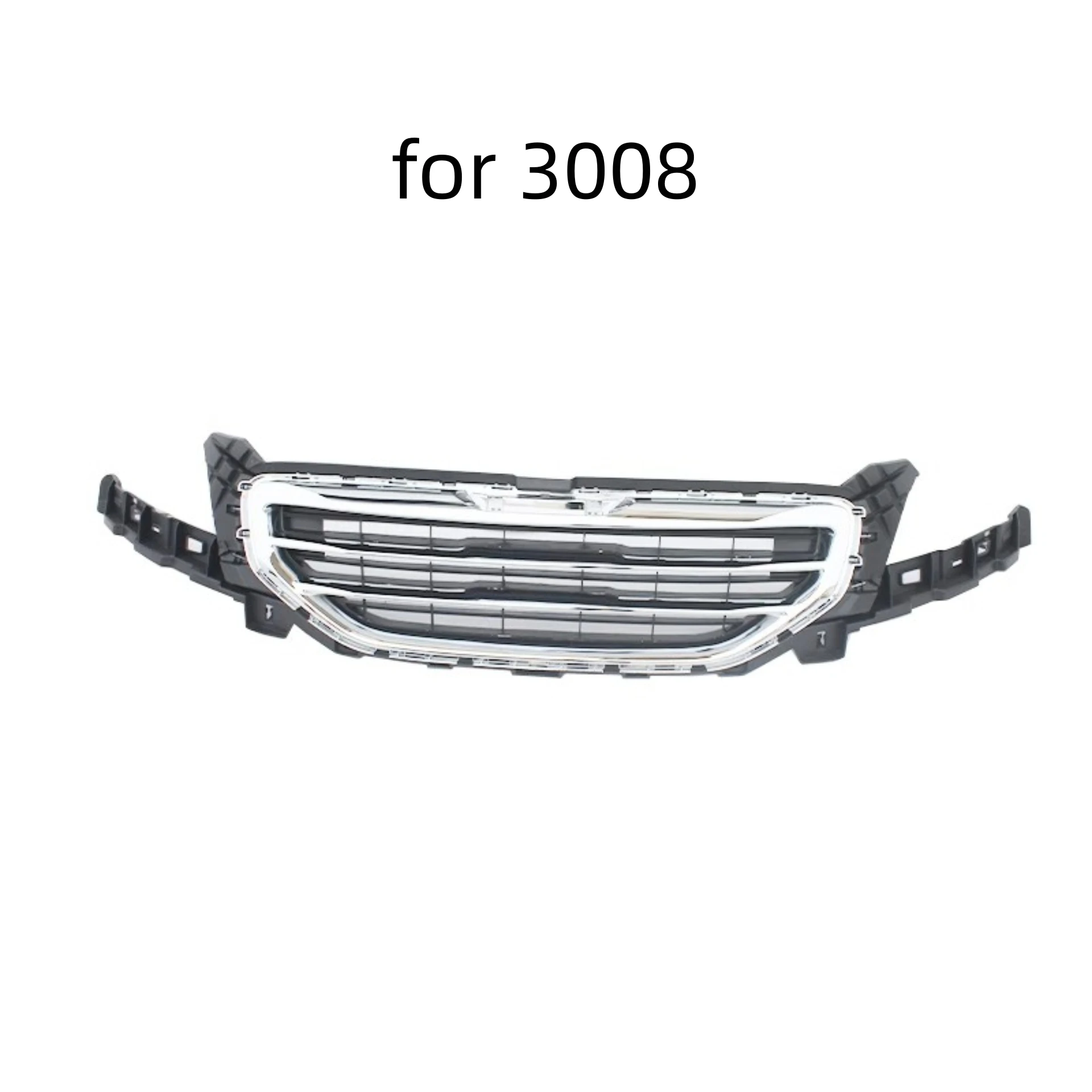 Rejilla radiador inferior superior nuevo estilo Peugeot 2008 3008 4008 - imagen 4