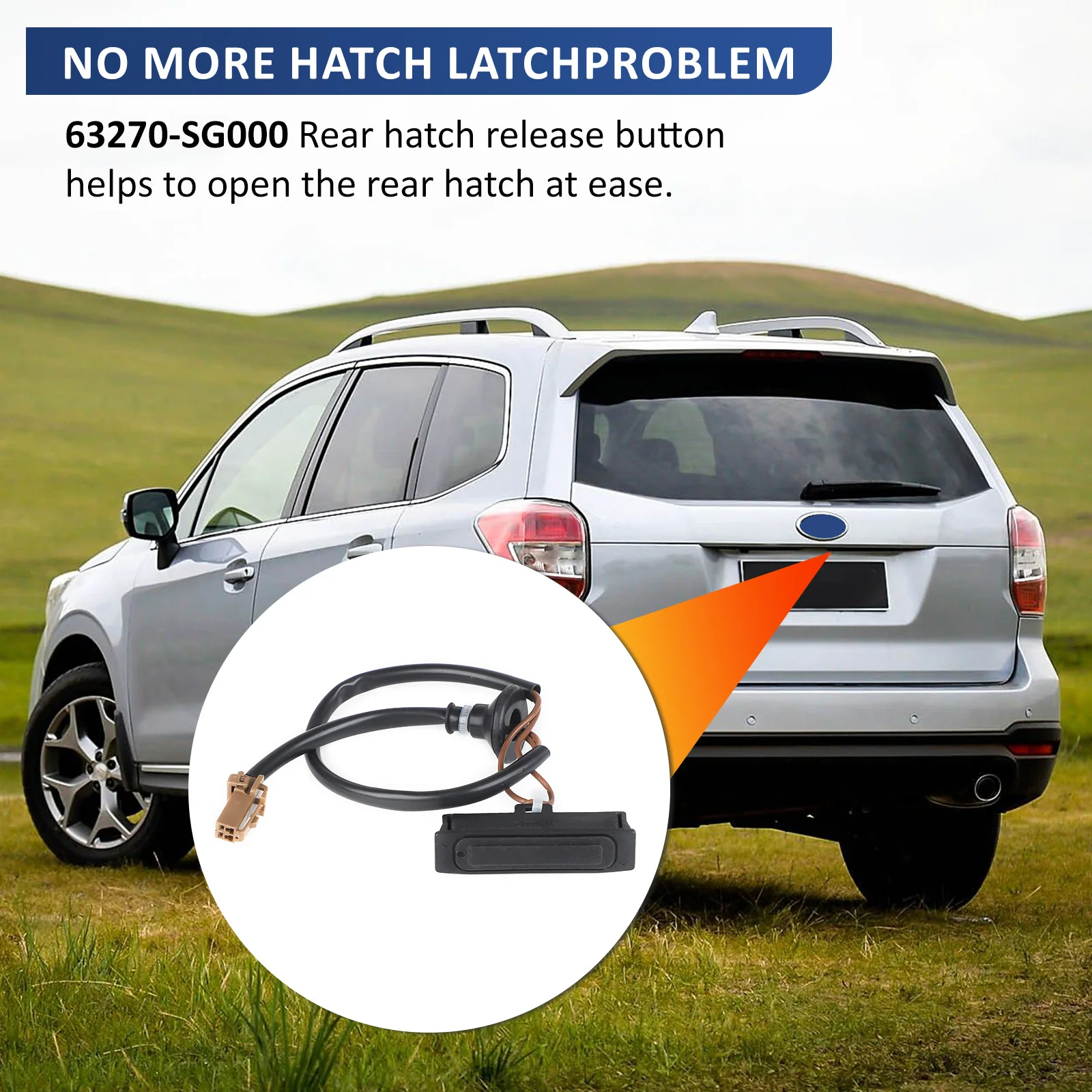 Interruptor maletero 63270SG000 Subaru Forester 2014-2018 - imagen 5