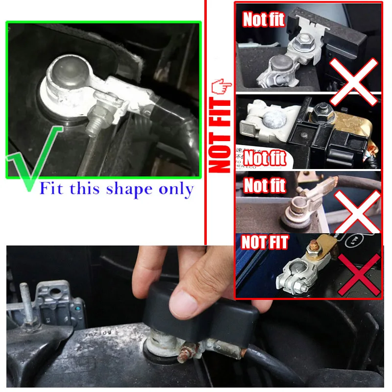 Protector borne negativo Toyota Sienta XP80 embellecedor - imagen 2