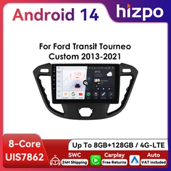 Radio multimedia Hizpo GPS CarPlay – Transit/Tourneo 2013‑202