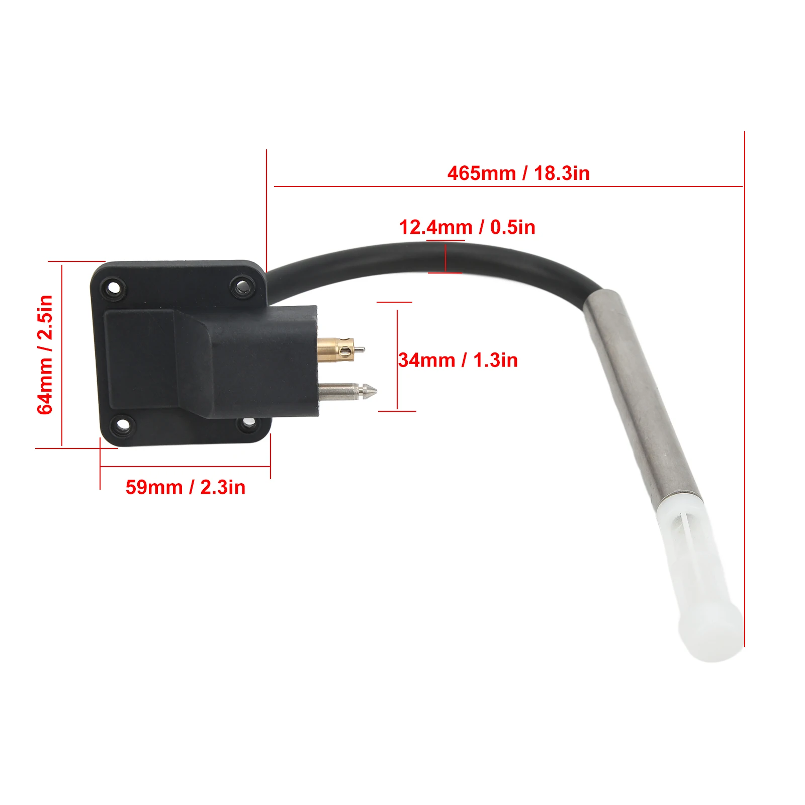 Conector de combustible marino para motor fueraborda portátil - imagen 4