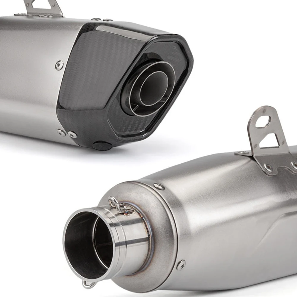Silenciador universal moto 51 mm de fibra de carbono – K195 - imagen 3