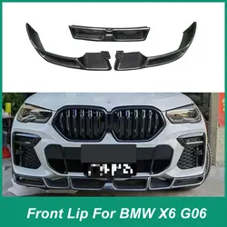 Difusor IIP fibra de carbono parachoques delantero BMW X6 G06