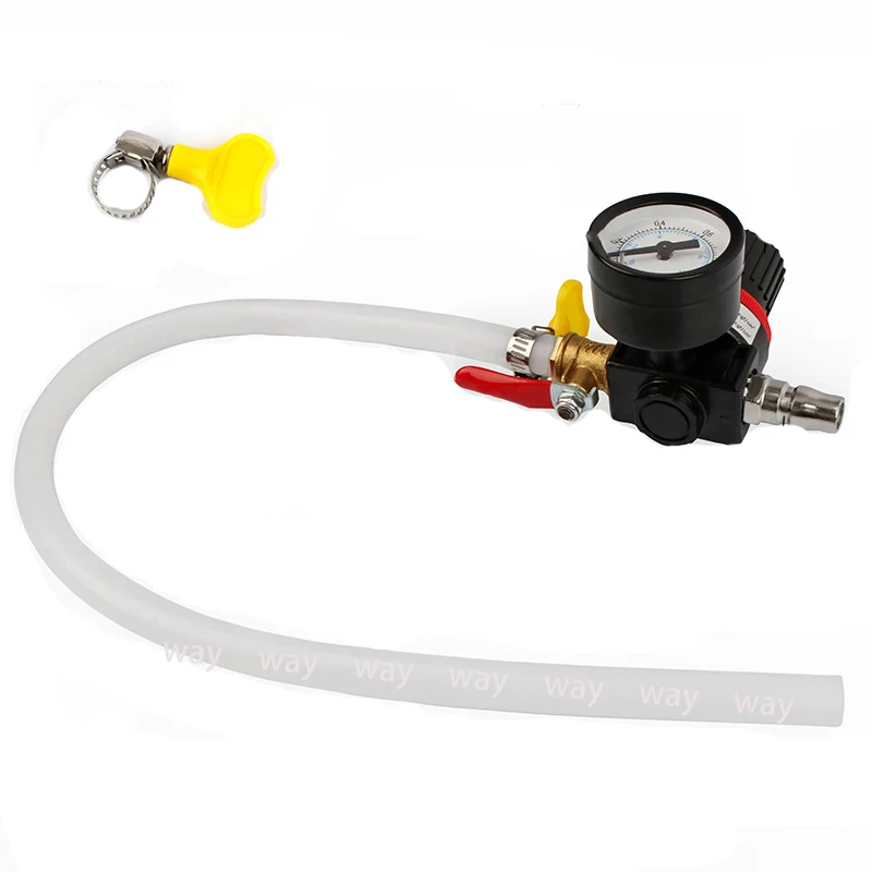 Detector fugas radiador – probador presión sistema refrigeración coche - imagen 4