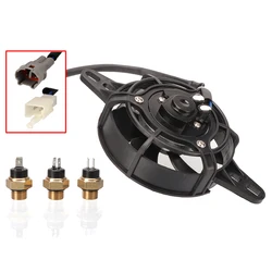 Ventilador eléctrico de radiador 12 V con termostato M16 para moto