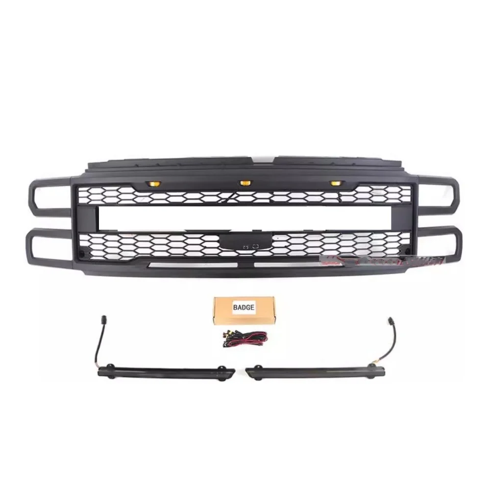 Rejilla Radiador Modificada Negra Ford F250 Raptor 2024 - imagen 2