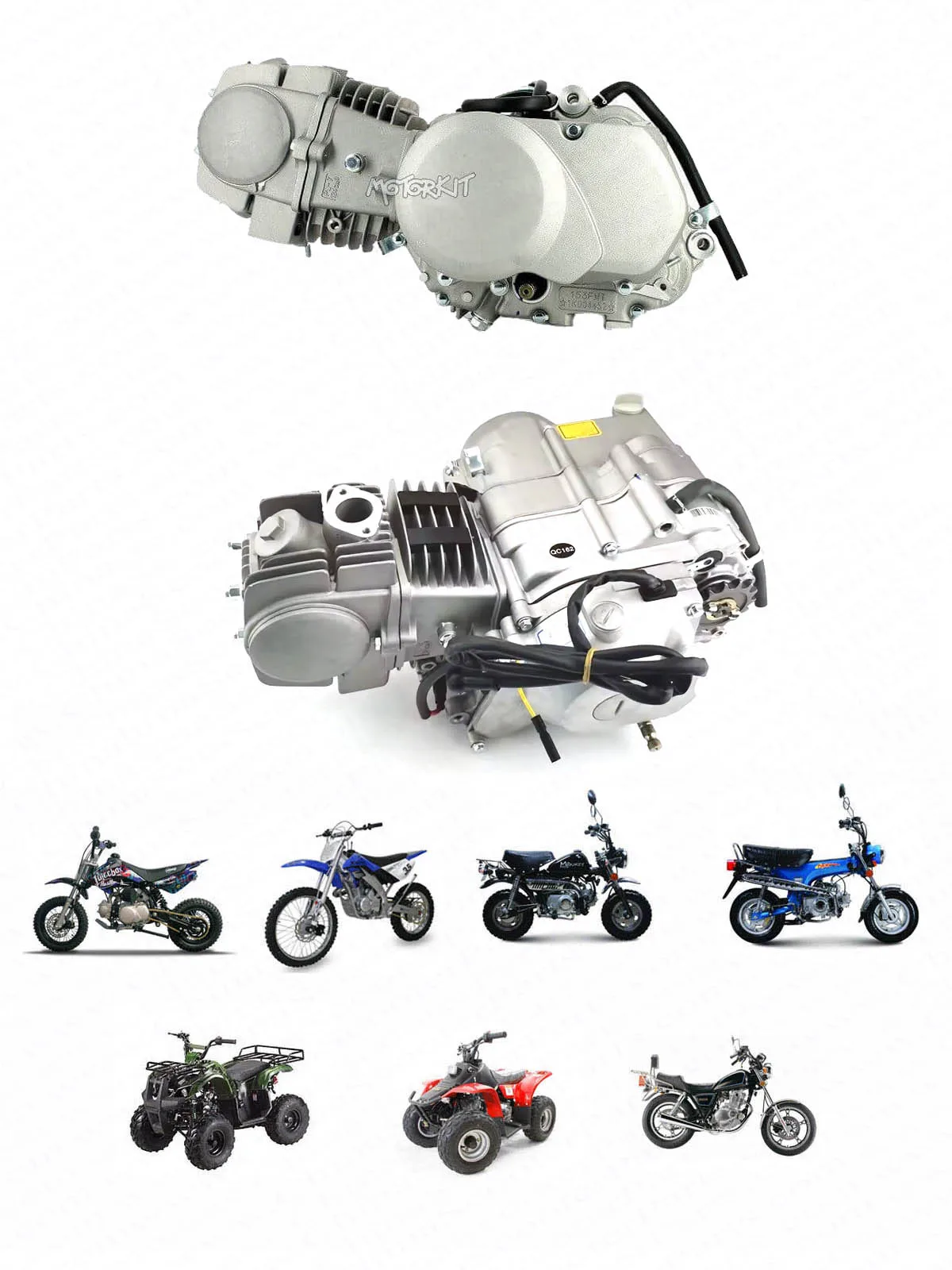 Kit anillos pistón YX125 52,4mm – Pit Bikes 125cc 1P52FMI - imagen 4