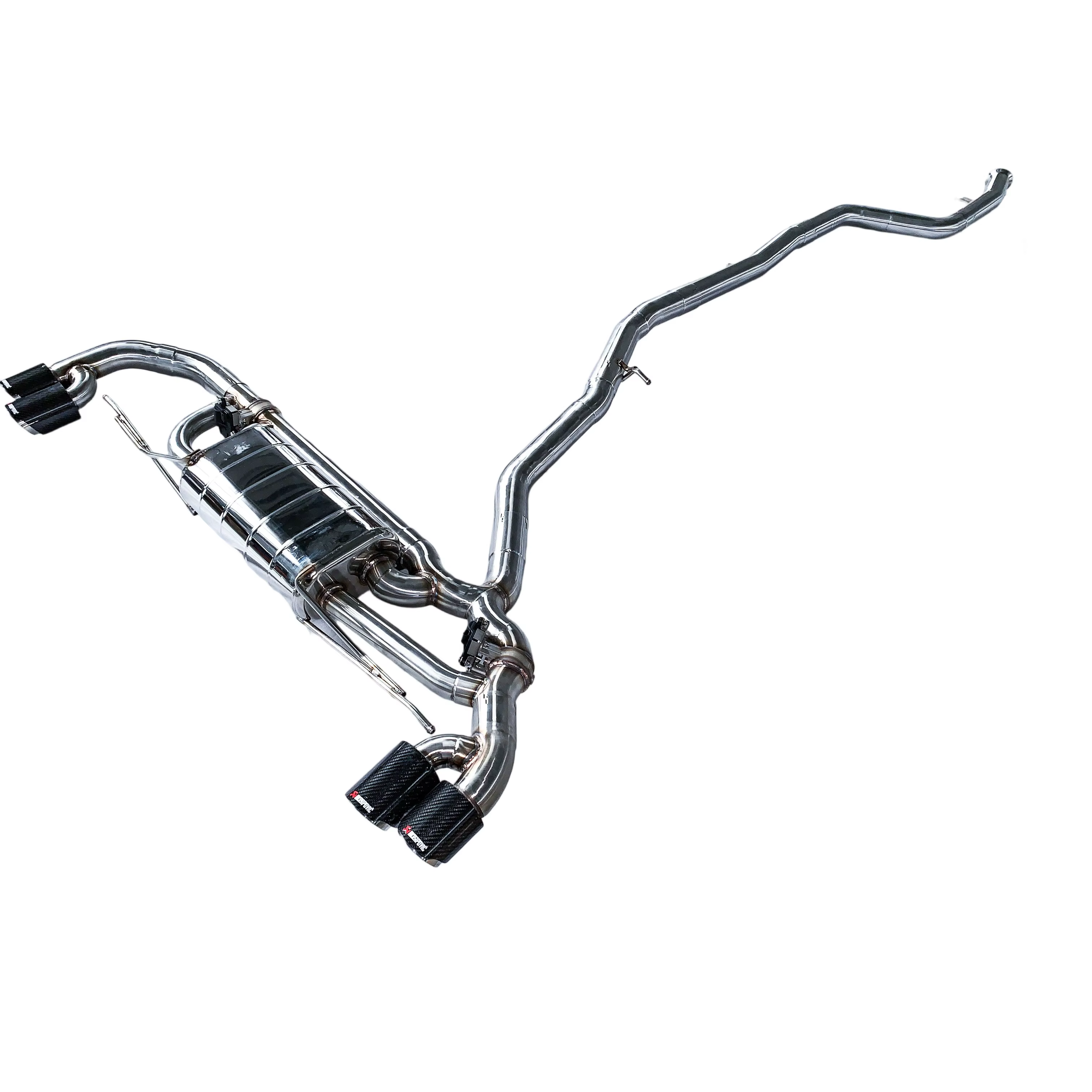 Escape catback con válvula BMW X5 G05 45e híbrido – acero inox. - imagen 2