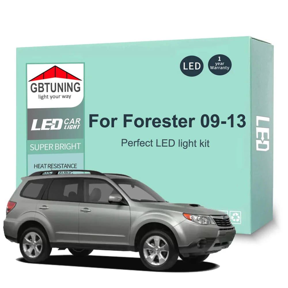 Kit luces LED interior Subaru Forester SH 2009-2013