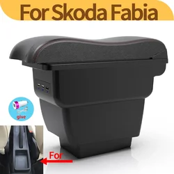 reposabrazos central Skoda Fabia 3 2015-2021 doble capa con USB