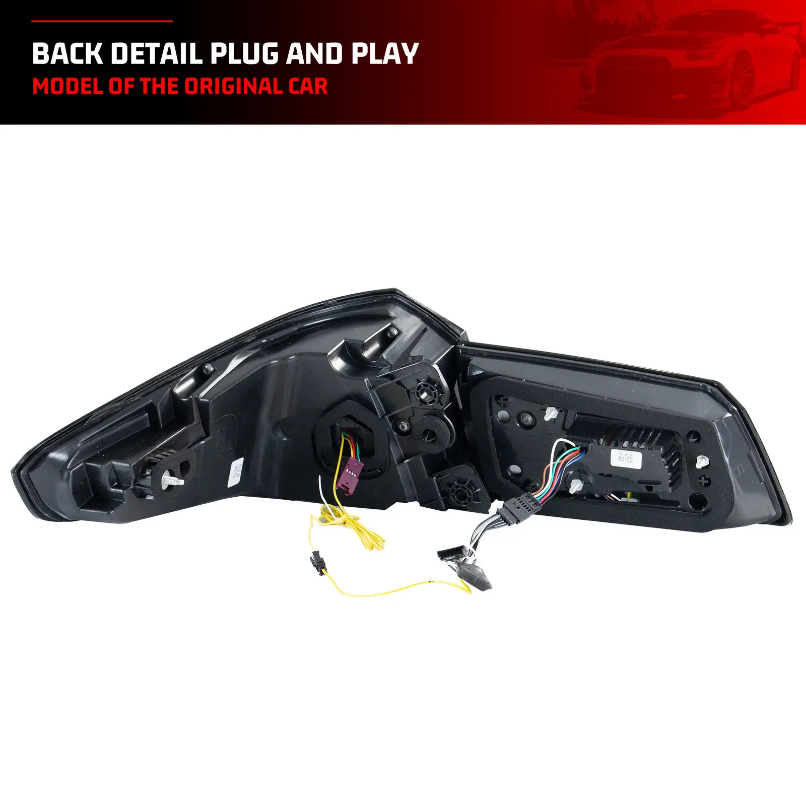 Luces traseras LED BMW G30 F90 M5 5-Series 2017-2020 secuencial azul - imagen 5