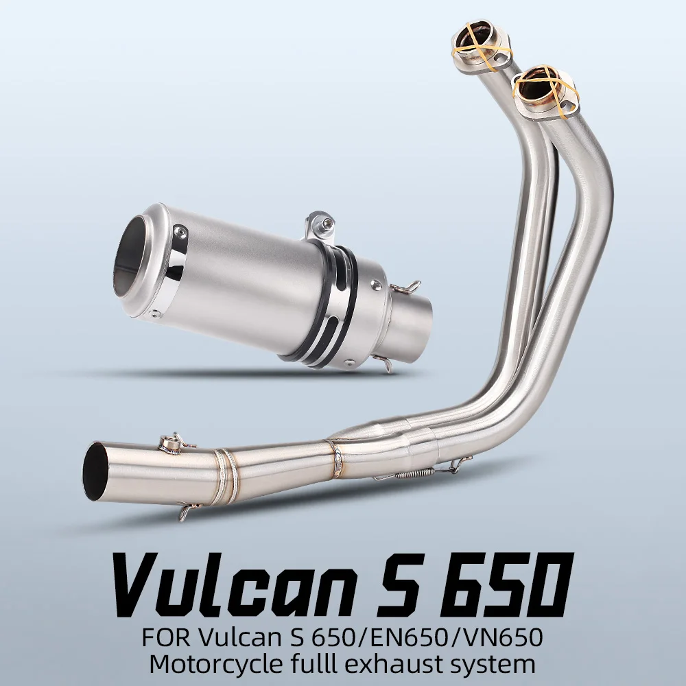 Escape Slip-On de acero inoxidable para Kawasaki Vulcan S 650