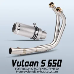 Escape Slip-On de acero inoxidable para Kawasaki Vulcan S 650