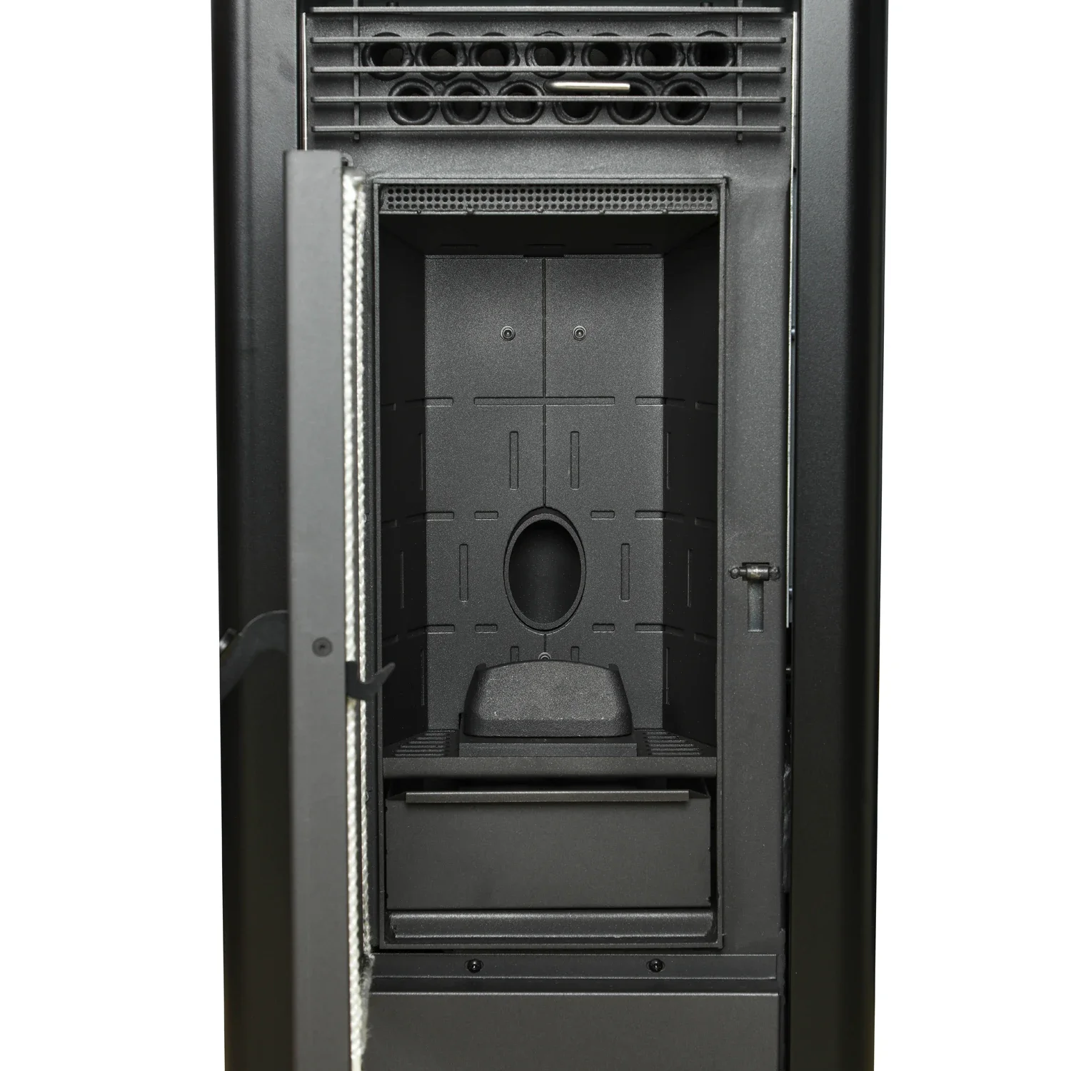 Estufa de pellets moderna