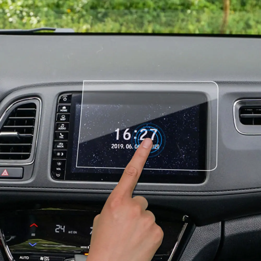 Protector pantalla GPS Honda HR-V Vezel 2014-2020 – lámina antirrayas - imagen 2