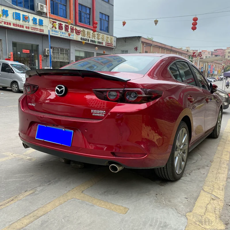 Alerón trasero ABS pintado para Mazda 3 (Axela) 2014-2019