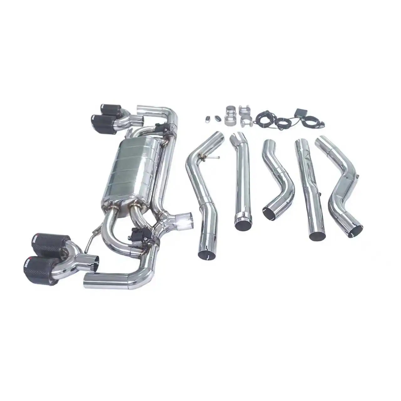 Escape Catback GFC con válvulas de rendimiento – BMW G22 2.0T - imagen 4