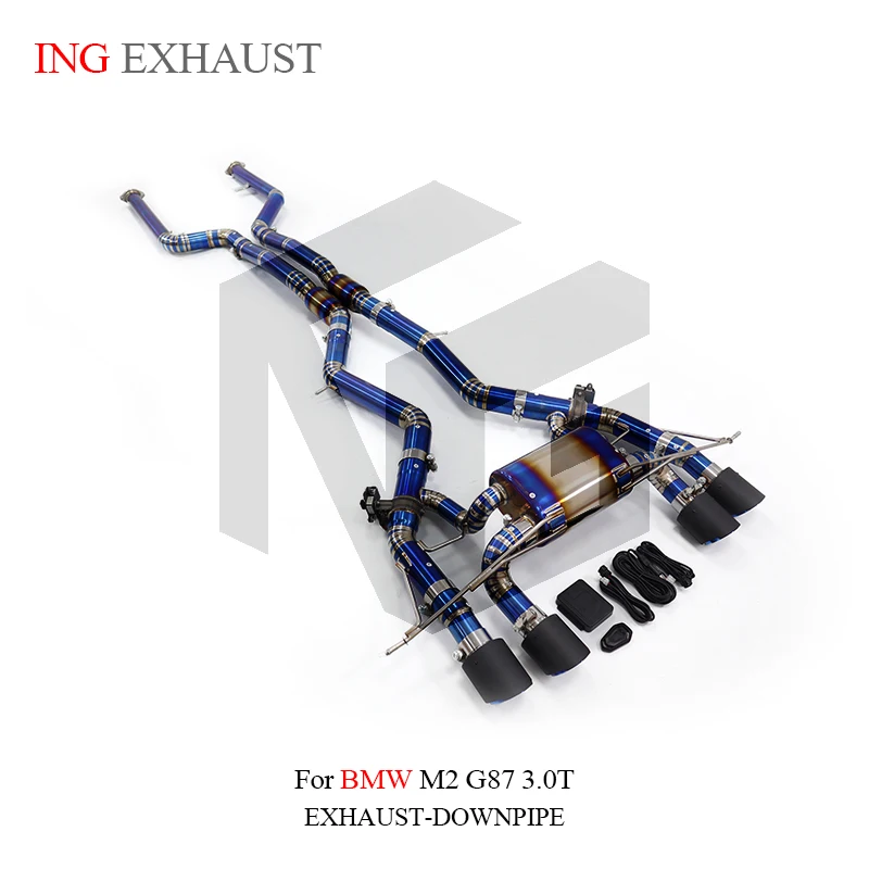 ING Performance Escape Catback electrónico para BMW M2 G87 3.0 Turbo - imagen 4