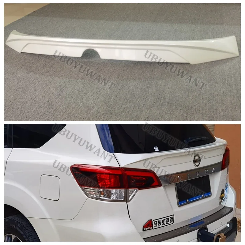 Alerón trasero Nissan Terra 2018-2023 difusor y ala superior - imagen 5