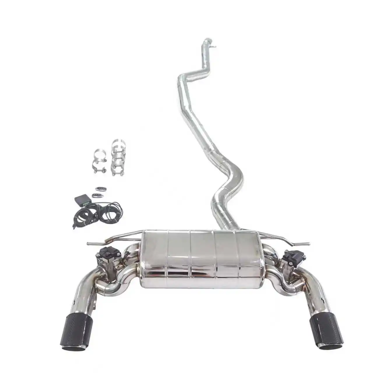 Escape catback GFC con válvulas – BMW F30/F31 335i/340i 3.0 - imagen 2