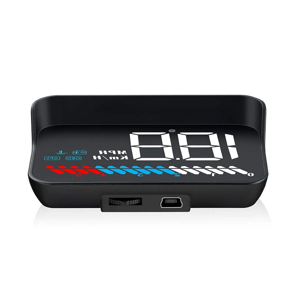Pantalla HUD OBD2 con GPS, velocímetro y parámetros del motor - imagen 4