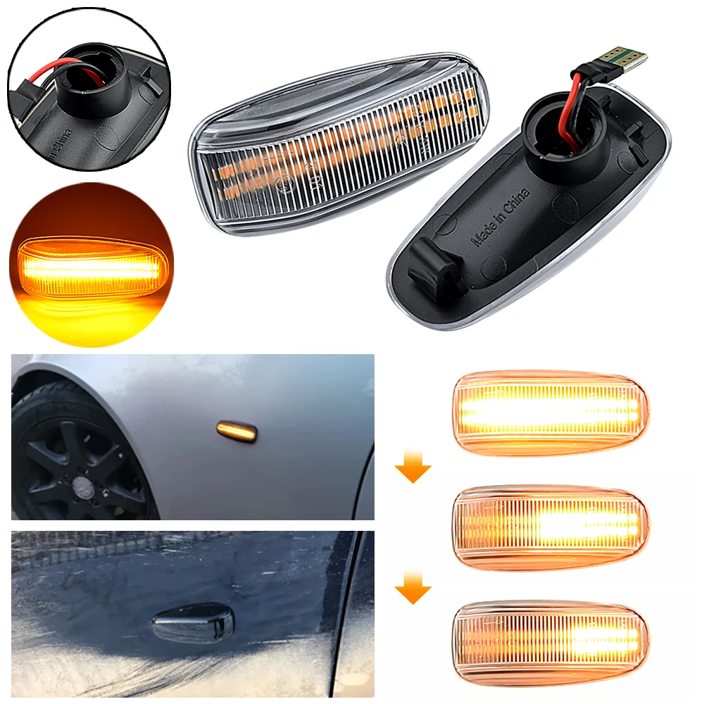 Indicador lateral dinámico LED con intermitente secuencial para Dodge Sprinter 2003-2006 - imagen 4