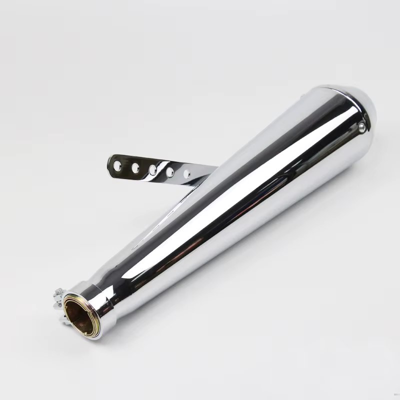 Silenciador de escape universal retro para moto CG125 y SR400 - imagen 2