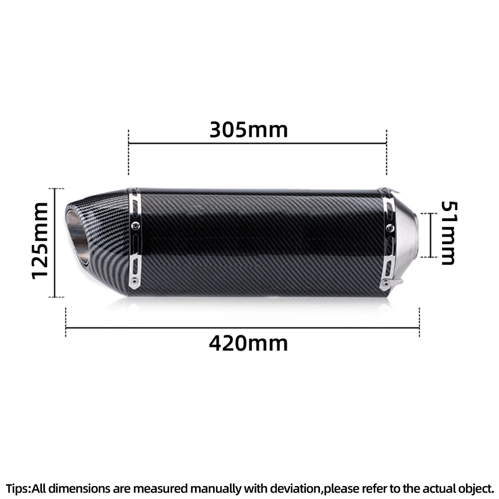 Sistema de escape R77 para Yamaha Zuma GY6 200CC