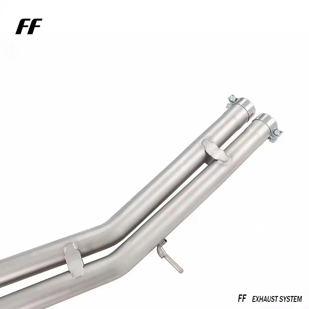 Escape Catback de acero inoxidable