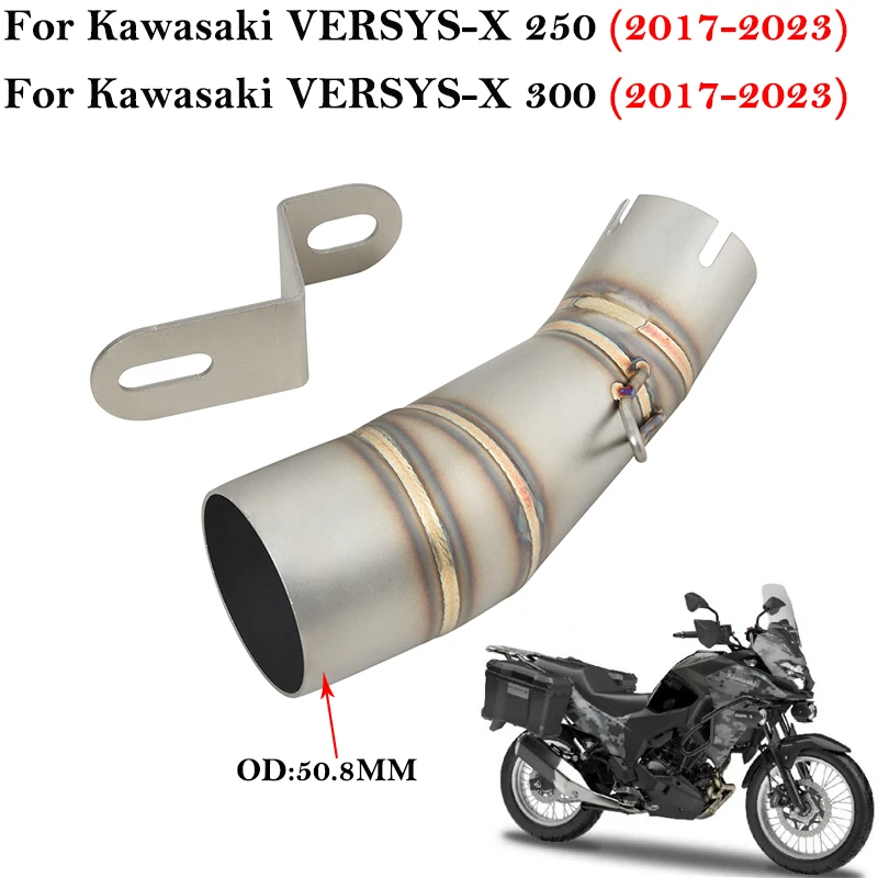 DB Killer de fibra de carbono para Kawasaki Versys-X 250/300 (2017) - imagen 2