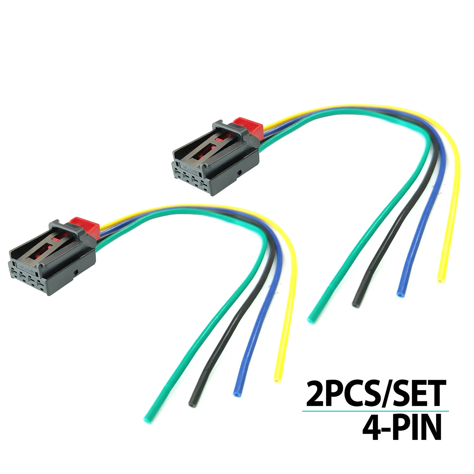 2x para VW Audi Skoda Seat 7N0972704 para GOLF Sportsvan 7 Tiguan 5N Sharan luz trasera lámpara 4PIN conector enchufe arnés telar - imagen 2