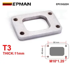 EPMAN EPCGQ22H Colector turbo con brida 11 mm de espesor acero suave