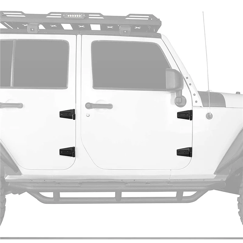 Bisagra puerta aluminio Jeep Wrangler JK JL 4 puertas 2007-2023 - imagen 4