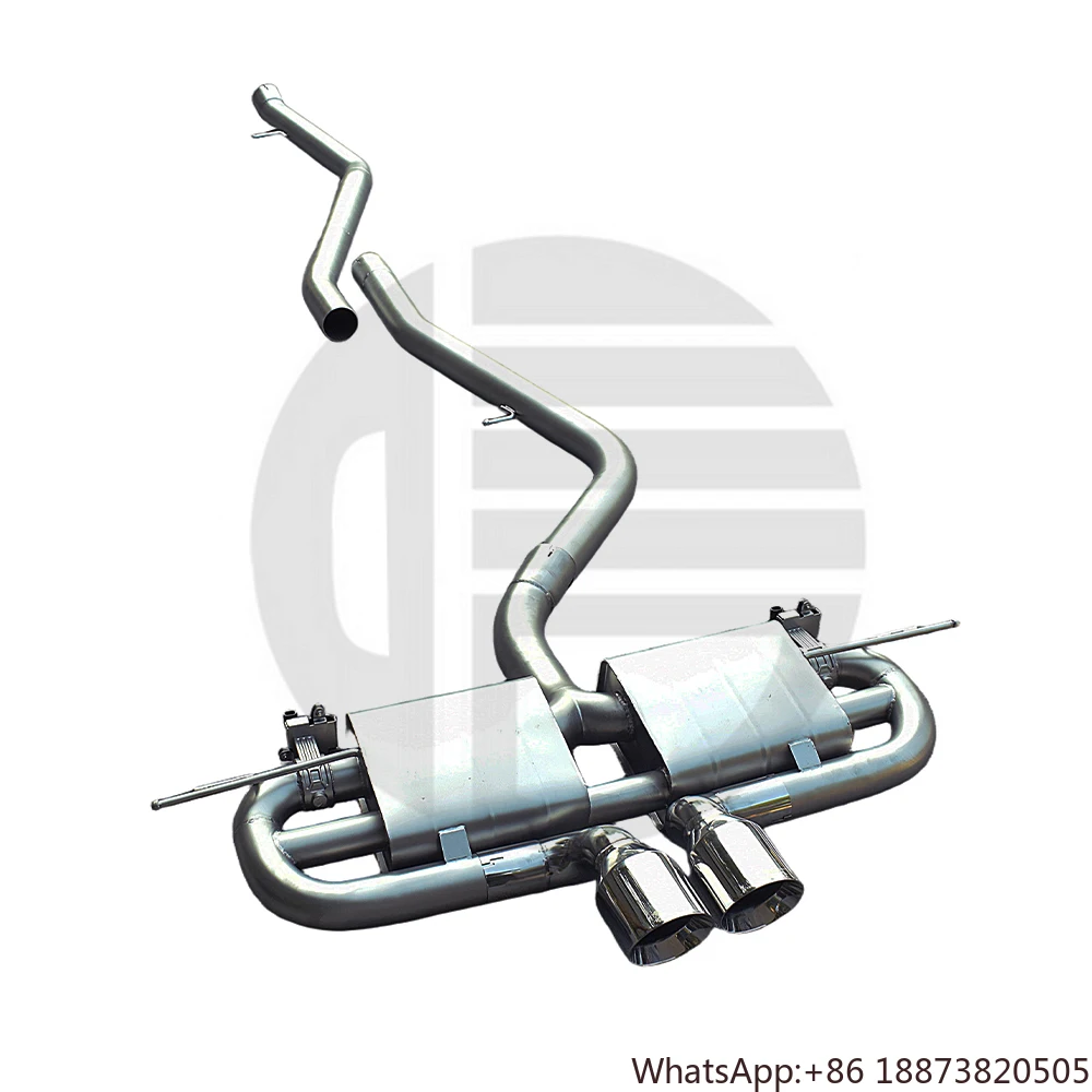 Escape acero inoxidable tubo y silenciador BMW X6 E71 2007-2014