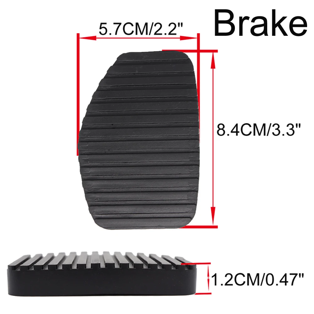Cubrepedales de goma para freno y embrague – Fiat Panda 141 Mk1 - imagen 5