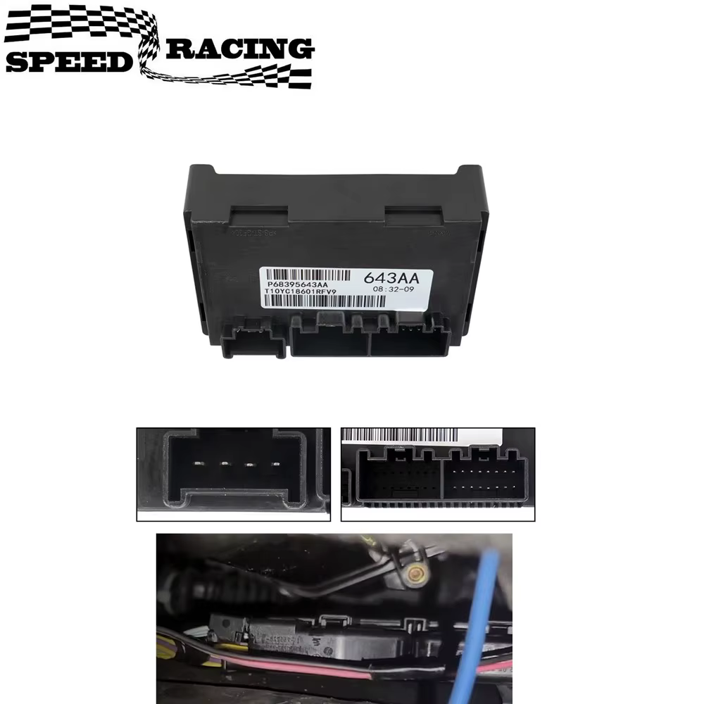 68395643AA 56029423AJ 56029423AK Módulo de Control de caja de transferencia de coche negro duradero apto para Jeep Grand Cherokee 2011 2012 2013