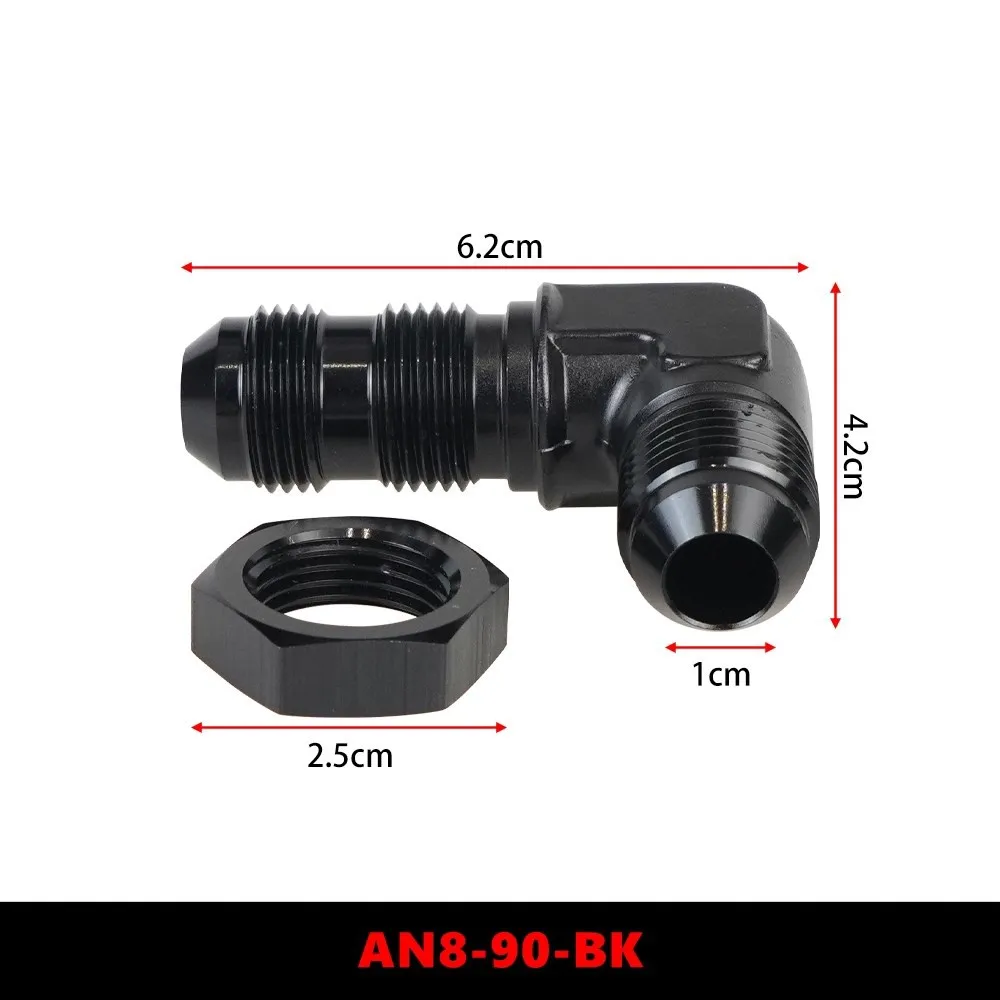 Racores Anderson AN6-AN8-AN10 90° para mamparo - imagen 3