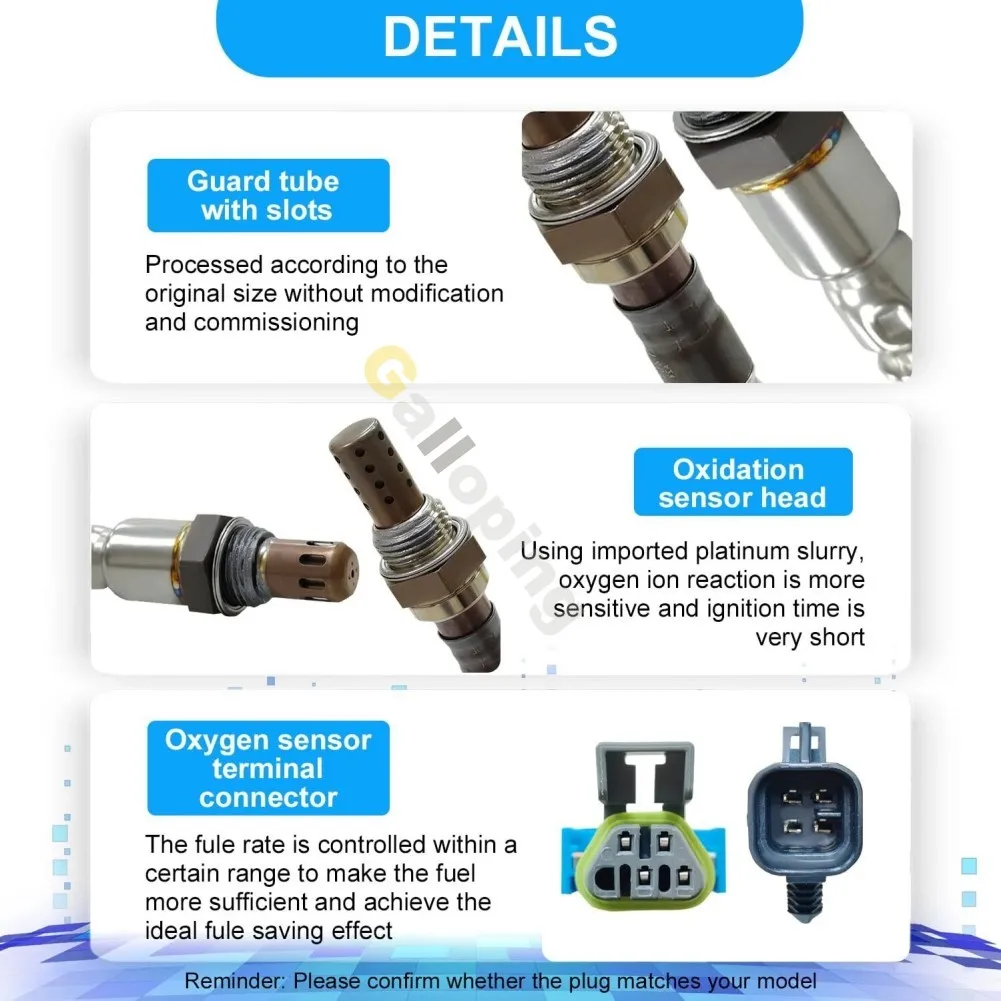 Sensor de oxígeno Lambda Chevrolet Malibu, Pontiac G6 y Equinox - imagen 5