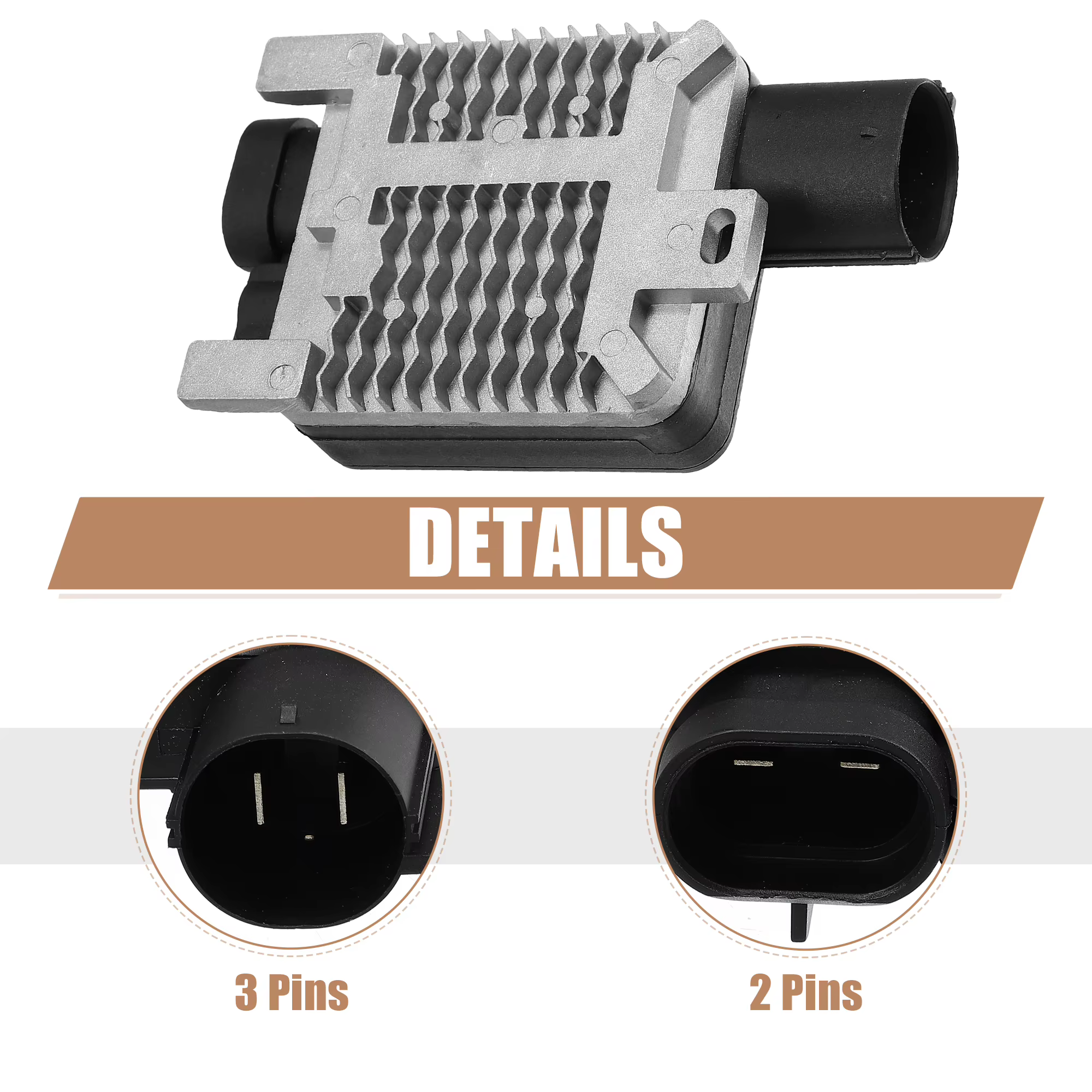 Módulo de control del ventilador UXCELL para Ford Edge y Lincoln MKX - imagen 5