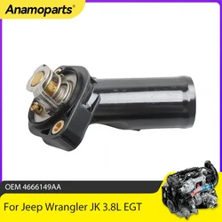 OEM 4666149 AA Carcasa del termostato Jeep Wrangler JK 3.8 V6