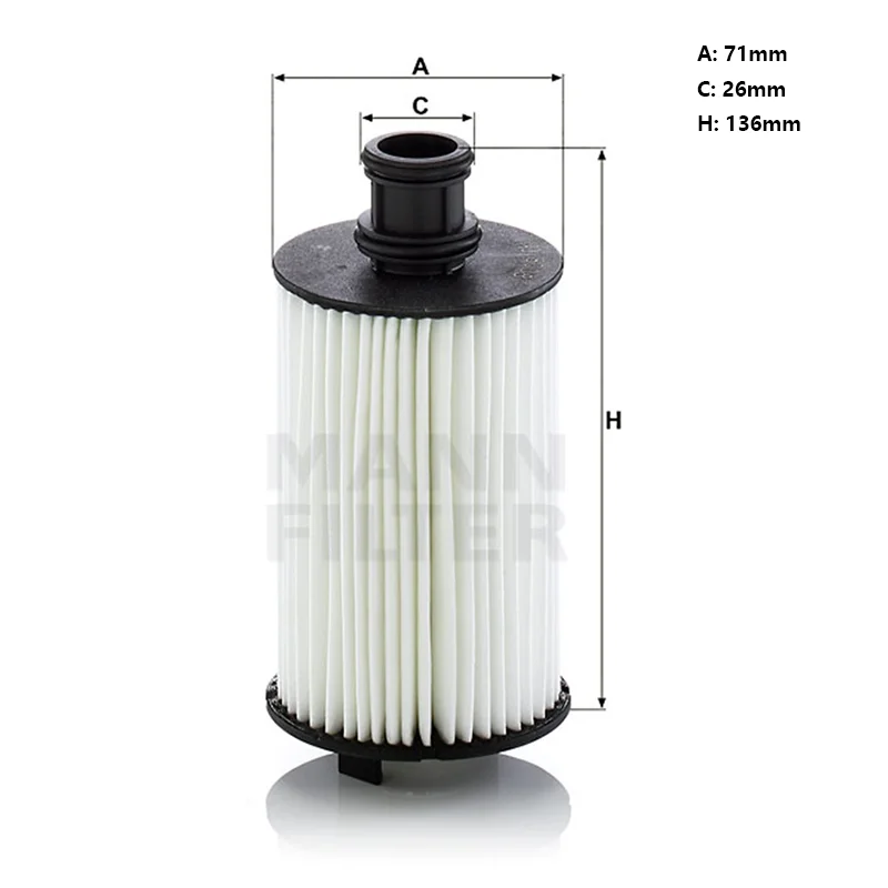 HU8008z Filtro de aceite para Jaguar F-Pace/XE/XF y Land Rover - imagen 3