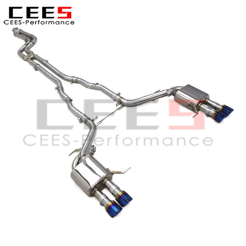 Catback Valvetronic Cees para BMW 640i F06 3.0 N55