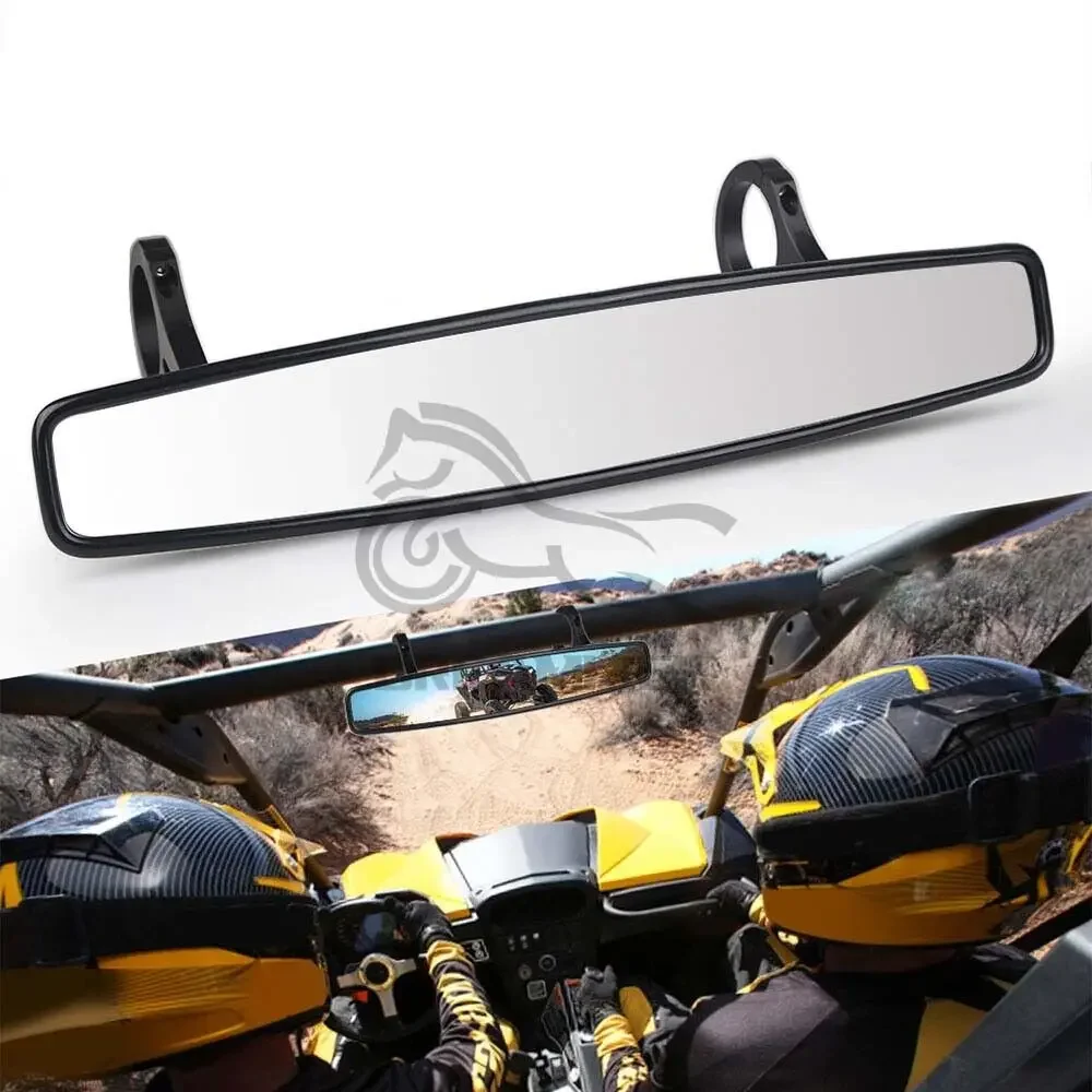 Espejo retrovisor central convexo gran angular para Polaris RZR UTV