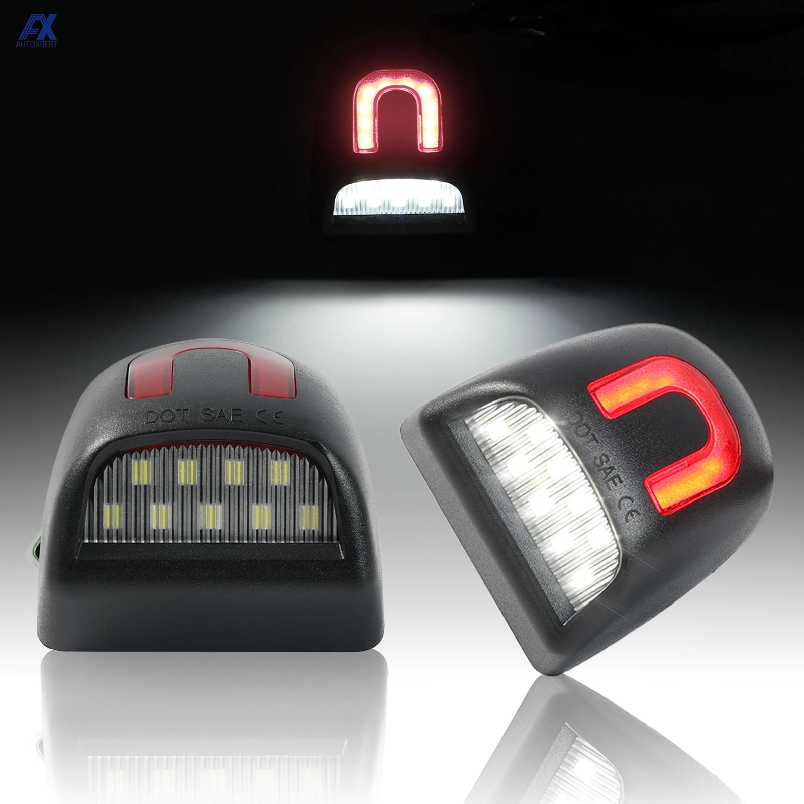 E8 luz de matrícula LED Chevrolet Silverado 2500 HD