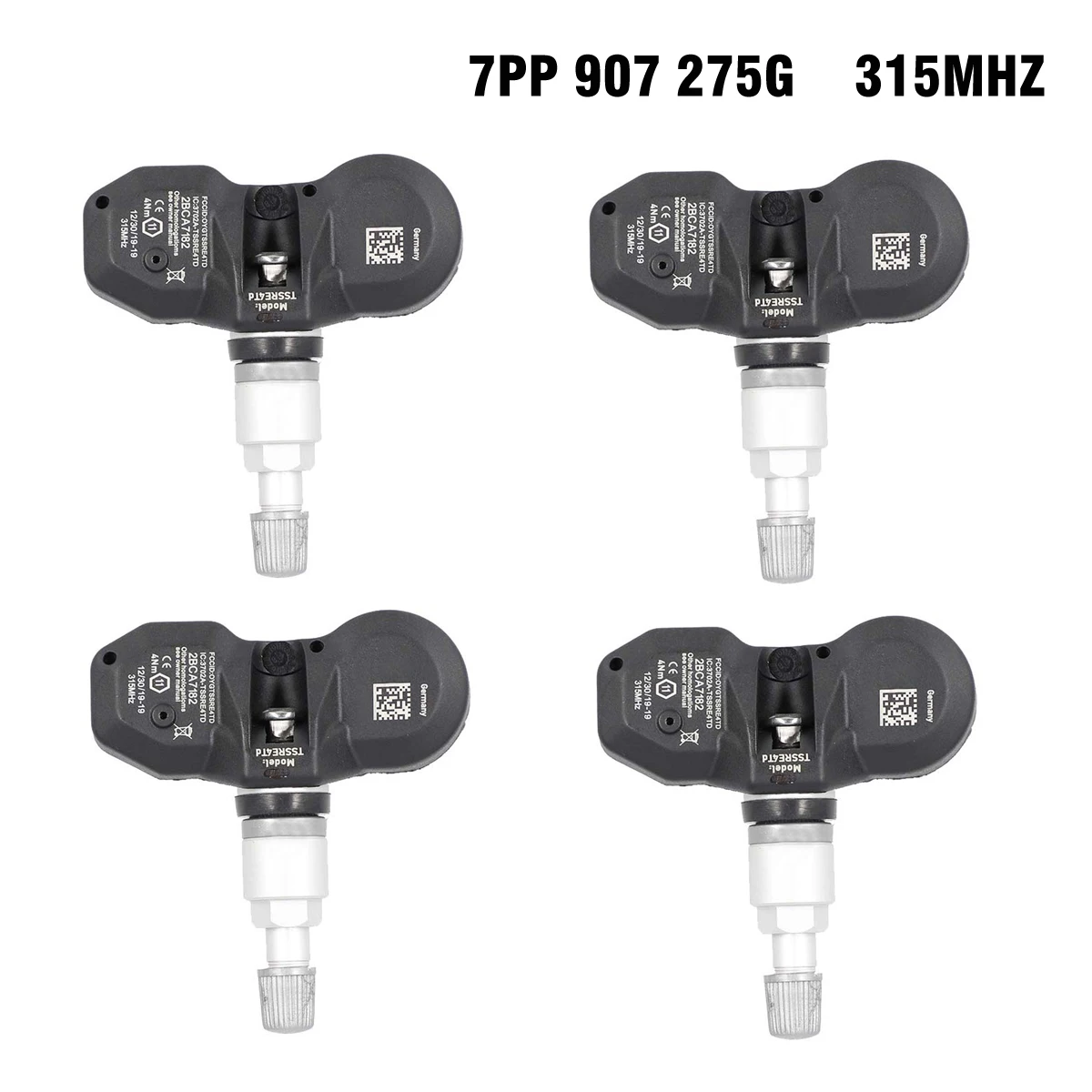 Sensor TPMS 7PP907275G para Audi A6/A8, Touareg y Porsche