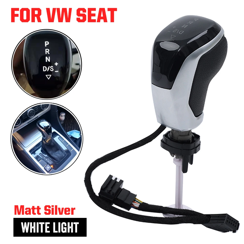 Pomo cambio electrónico LED para VW Golf 7 y Passat B8 - imagen 5