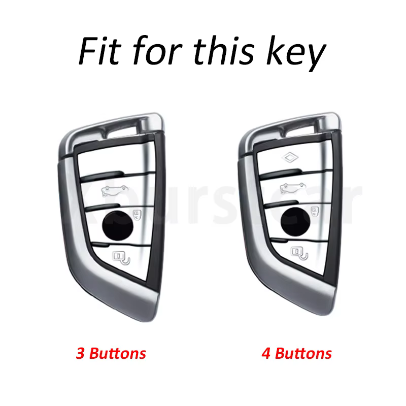 Funda de llave de TPU para BMW X1, X3, X5 y Serie 5 - imagen 2