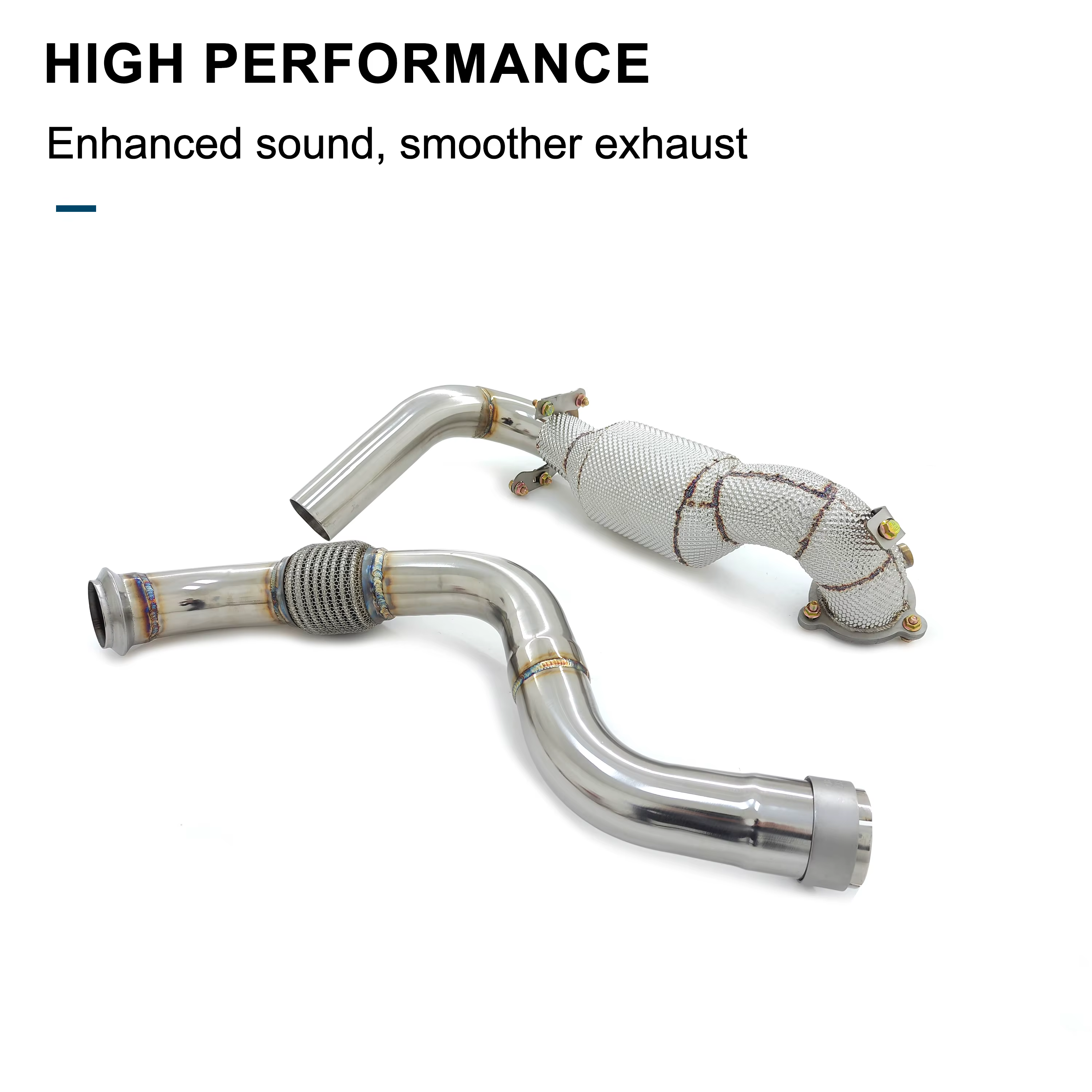 Downpipe CBNT Racing para Mercedes-Benz A180/A200/A260 W176 2.0T - imagen 5