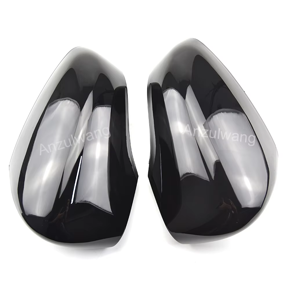 Carcasa de retrovisor negro brillante para Renault Clio IV, Zoe y Captur