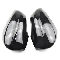 Carcasa de retrovisor negro brillante para Renault Clio IV, Zoe y Captur